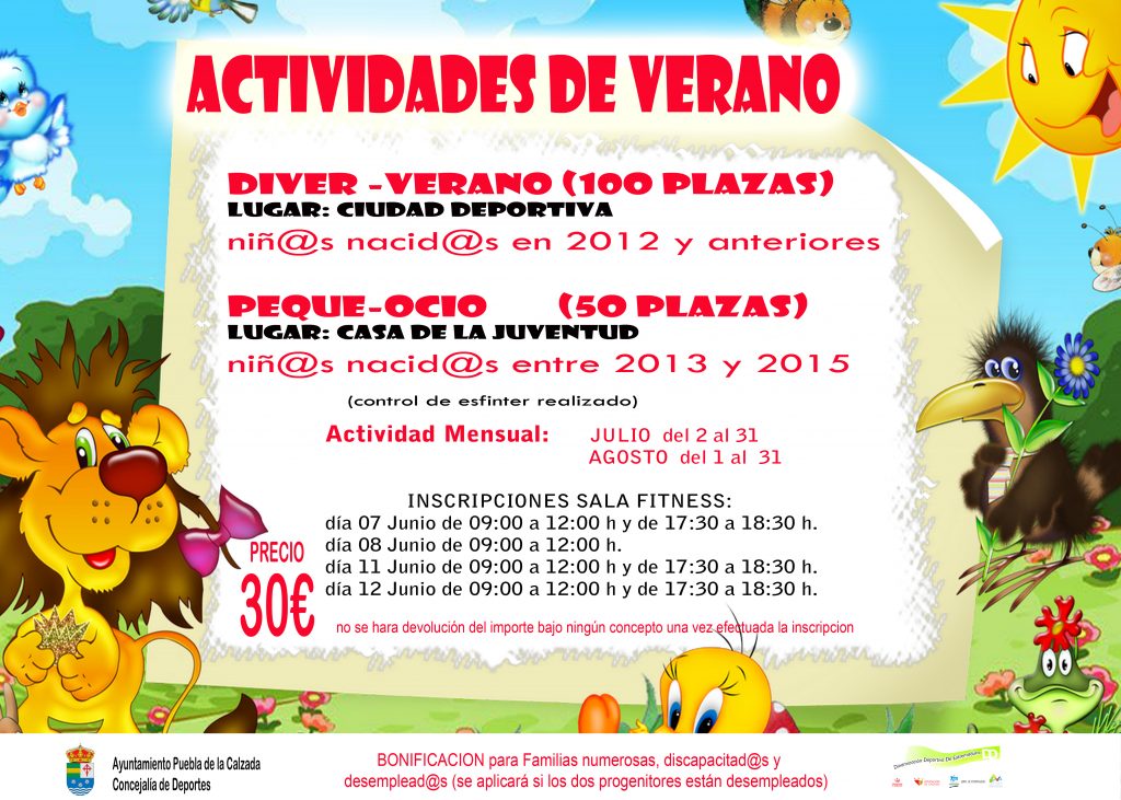 actividades niñospsd2018